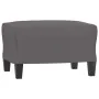 Juego de sofás con cojines 3 piezas cuero sintético gris by , Sofas - Ref: Foro24-3202369, Price: 501,30 €, Discount: %