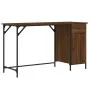 Escritorio ordenador madera ingeniería roble marrón 131x48x75cm by , Desks - Ref: Foro24-836222, Price: 85,34 €, Discount: %