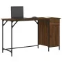 Escritorio ordenador madera ingeniería roble marrón 131x48x75cm by , Desks - Ref: Foro24-836222, Price: 85,34 €, Discount: %