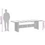 Set comedor jardín 9 pzas y cojines ratán sintético gris by , Garden sets - Ref: Foro24-3277555, Price: 1,00 €, Discount: %
