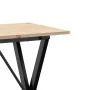 Mesa de comedor marco X madera maciza pino y acero 80x50x75 cm von , Küchen- und Esstische - Ref: Foro24-3282694, Preis: 68,8...