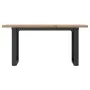 Mesa de centro marco O madera maciza pino y acero 100x50x45,5cm de , Mesas de cocina y de comedor - Ref: Foro24-3282732, Prec...