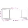 Pizarra magnética plegable aluminio 200x60x1,7 cm de , Paneles de exposición - Ref: Foro24-4005369, Precio: 65,41 €, Descuent...