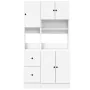Mueble de cocina madera de ingeniería blanco 95x50x180 cm von , Küchenschränke - Ref: Foro24-3276532, Preis: 298,58 €, Rabatt: %