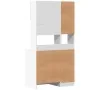 Mueble de cocina madera de ingeniería blanco 95x50x180 cm von , Küchenschränke - Ref: Foro24-3276532, Preis: 298,58 €, Rabatt: %