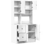 Mueble de cocina madera de ingeniería blanco 95x50x180 cm von , Küchenschränke - Ref: Foro24-3276532, Preis: 298,58 €, Rabatt: %