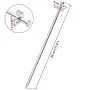 Clavijas para tienda 24 uds acero galvanizado 30 cm 8 mm de , Accesorios para tiendas de campaña - Ref: Foro24-4009357, Preci...