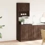 Mueble de cocina madera ingeniería marrón roble 60x50x180 cm by , Kitchen cabinets - Ref: Foro24-3276643, Price: 175,66 €, Di...