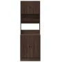 Mueble de cocina madera ingeniería marrón roble 60x50x180 cm by , Kitchen cabinets - Ref: Foro24-3276643, Price: 175,66 €, Di...