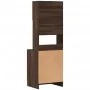 Mueble de cocina madera ingeniería marrón roble 60x50x180 cm by , Kitchen cabinets - Ref: Foro24-3276643, Price: 175,66 €, Di...