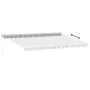 Toldo retráctil aluminio y tela gris antracita y blanco 5x3 m de , Toldos - Ref: Foro24-3216107, Precio: 355,87 €, Descuento: %