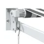 Toldo retráctil aluminio y tela gris antracita y blanco 5x3 m de , Toldos - Ref: Foro24-3216107, Precio: 355,87 €, Descuento: %