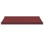 Toldo retráctil automático burdeos 500x350 cm by , Awnings - Ref: Foro24-3215008, Price: 573,75 €, Discount: %