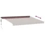 Toldo retráctil automático marrón 450x300 cm by , Awnings - Ref: Foro24-3310213, Price: 462,75 €, Discount: %