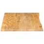 Tablero de mesa borde natural madera maciza mango 80x60x3,8 cm by , Table tops - Ref: Foro24-370500, Price: 88,69 €, Discount: %