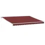 Toldo retráctil manual burdeos 450x300 cm by , Awnings - Ref: Foro24-3215296, Price: 320,99 €, Discount: %