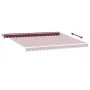 Toldo retráctil manual burdeos 450x300 cm by , Awnings - Ref: Foro24-3215296, Price: 320,99 €, Discount: %