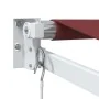 Toldo retráctil manual burdeos 450x300 cm by , Awnings - Ref: Foro24-3215296, Price: 320,99 €, Discount: %