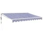 Toldo retráctil automático azul y blanco 3x2,5 m von , Markisen - Ref: Foro24-3154471, Preis: 263,51 €, Rabatt: %