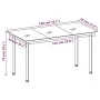 Set comedor de jardín 5 pzas con cojines ratán sintético beige by , Garden sets - Ref: Foro24-3263022, Price: 498,47 €, Disco...