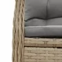 Set comedor de jardín 5 pzas con cojines ratán sintético beige by , Garden sets - Ref: Foro24-3262870, Price: 543,83 €, Disco...