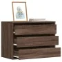 Cajonera de esquina madera ingeniería marrón roble 80x41x58 cm de , Cajoneras - Ref: Foro24-852858, Precio: 111,60 €, Descuen...