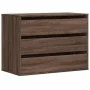 Cajonera de esquina madera ingeniería marrón roble 80x41x58 cm de , Cajoneras - Ref: Foro24-852858, Precio: 111,60 €, Descuen...