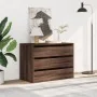 Cajonera de esquina madera ingeniería marrón roble 80x41x58 cm de , Cajoneras - Ref: Foro24-852858, Precio: 111,60 €, Descuen...