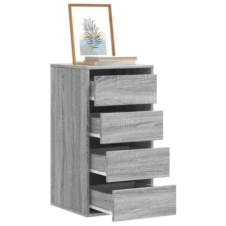 Cajonera de esquina madera ingeniería gris Sonoma 40x41x76 cm de , Cajoneras - Ref: Foro24-852866, Precio: 84,60 €, Descuento: %