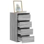 Cajonera de esquina madera ingeniería gris Sonoma 40x41x76 cm de , Cajoneras - Ref: Foro24-852866, Precio: 84,60 €, Descuento: %