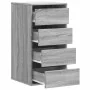 Cajonera de esquina madera ingeniería gris Sonoma 40x41x76 cm de , Cajoneras - Ref: Foro24-852866, Precio: 84,60 €, Descuento: %