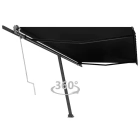 Toldo de pie automático gris antracita 500x300 cm by , Awnings - Ref: Foro24-3069789, Price: 575,66 €, Discount: %