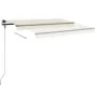 Toldo de pie automático crema 400x350 cm by , Awnings - Ref: Foro24-3069827, Price: 564,60 €, Discount: %