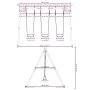 Juego de columpios de exterior con 3 columpios by , Swings and play structures - Ref: Foro24-3283589, Price: 157,37 €, Discou...