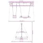 Juego de columpios de exterior con columpio y columpio redondo by , Swings and play structures - Ref: Foro24-3283596, Price: ...