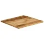 Tablero de mesa borde natural madera maciza mango 60x60x3,8 cm by , Table tops - Ref: Foro24-370690, Price: 69,74 €, Discount: %