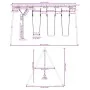 Juego de columpios de exterior con columpios y cuerda de discos by , Swings and play structures - Ref: Foro24-3283610, Price:...