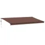 Toldo retráctil automático marrón 600x350 cm by , Awnings - Ref: Foro24-3215417, Price: 736,16 €, Discount: %