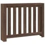 Cubierta de radiador madera ingeniería marrón roble 104x20x82cm von , Zubehör für Heizkörper - Ref: Foro24-852741, Preis: 63,...