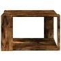 Mesa de centro madera ingeniería roble ahumado 51,5x51,5x30 cm de , Mesas de centro - Ref: Foro24-848140, Precio: 42,93 €, De...