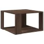 Mesa de centro madera ingeniería marrón roble 51,5x51,5x30 cm by , Coffee table - Ref: Foro24-848142, Price: 43,32 €, Discoun...