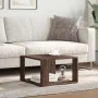 Mesa de centro madera ingeniería marrón roble 51,5x51,5x30 cm by , Coffee table - Ref: Foro24-848142, Price: 43,32 €, Discoun...