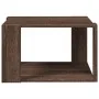 Mesa de centro madera ingeniería marrón roble 51,5x51,5x30 cm by , Coffee table - Ref: Foro24-848142, Price: 43,32 €, Discoun...