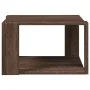 Mesa de centro madera ingeniería marrón roble 51,5x51,5x30 cm by , Coffee table - Ref: Foro24-848142, Price: 43,32 €, Discoun...