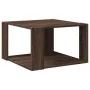 Mesa de centro madera ingeniería marrón roble 51,5x51,5x30 cm by , Coffee table - Ref: Foro24-848142, Price: 43,32 €, Discoun...