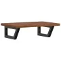 Estante de lavabo de pared de acero y madera maciza de roble by , bathroom vanities - Ref: Foro24-3302351, Price: 78,23 €, Di...