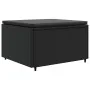 Set de muebles de jardín 8 pzas y cojines ratán sintético negro de , Conjuntos de jardín - Ref: Foro24-3308235, Precio: 593,5...