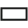 Soportes estante de lavabo 2 uds rectangular acero negro de , Soportes y travesaños - Ref: Foro24-4007269, Precio: 30,81 €, D...