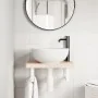 Soportes estante de lavabo 2 uds rectangular acero blanco by , Supports and crossbars - Ref: Foro24-4007262, Price: 30,95 €, ...