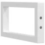 Soportes estante de lavabo 2 uds rectangular acero blanco by , Supports and crossbars - Ref: Foro24-4007262, Price: 30,95 €, ...